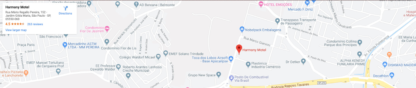 Mapa do motel